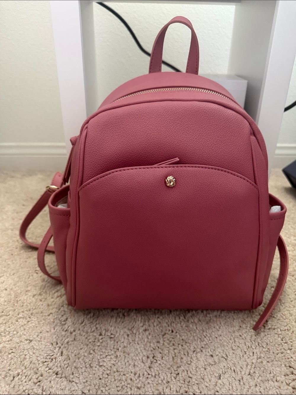 Lauren Conrad Women's Dusty Rose Mini Backpack Purse